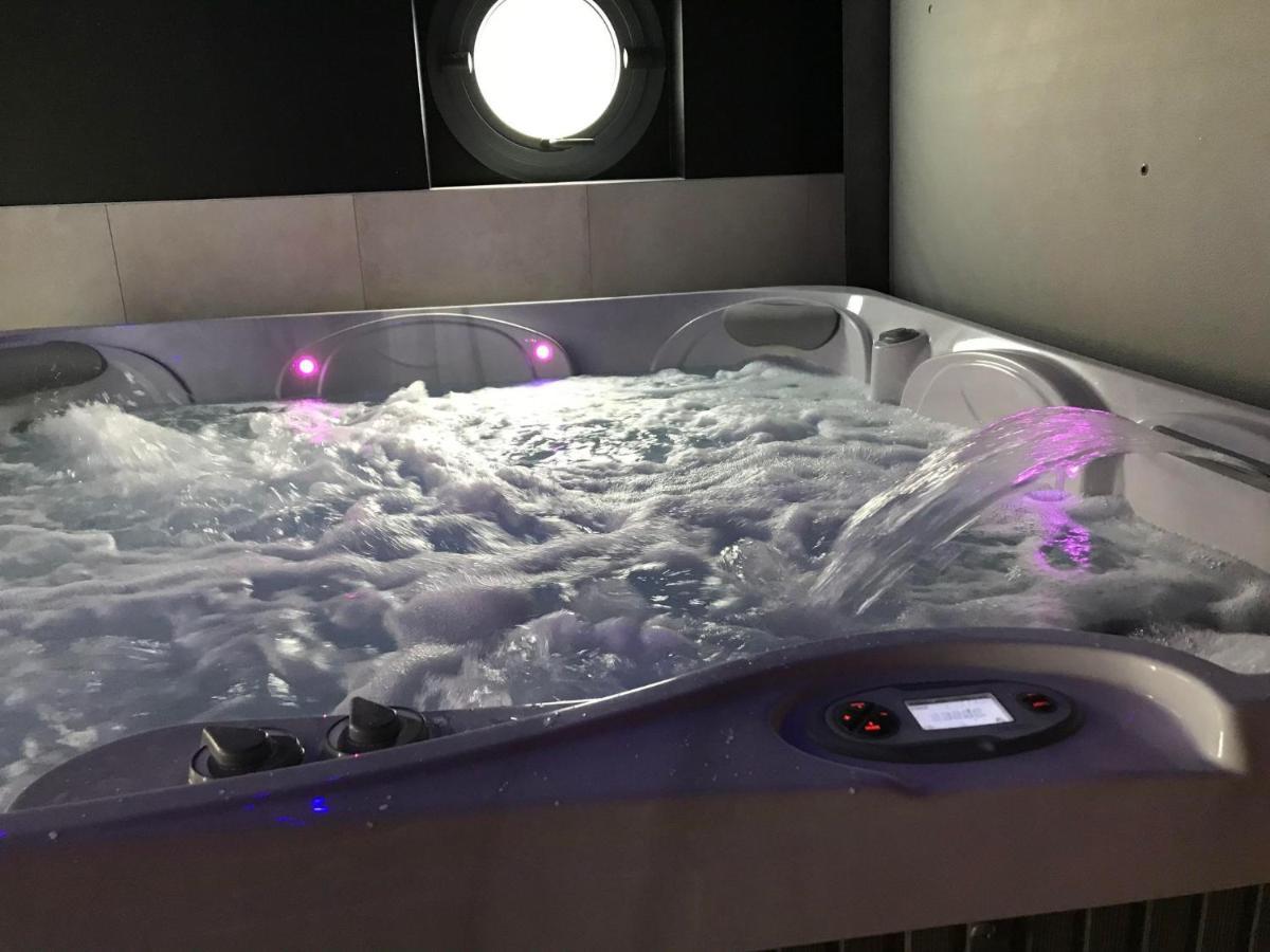 Gite Spa Sauna Piscine Aubin-Saint-Vaast Exterior foto